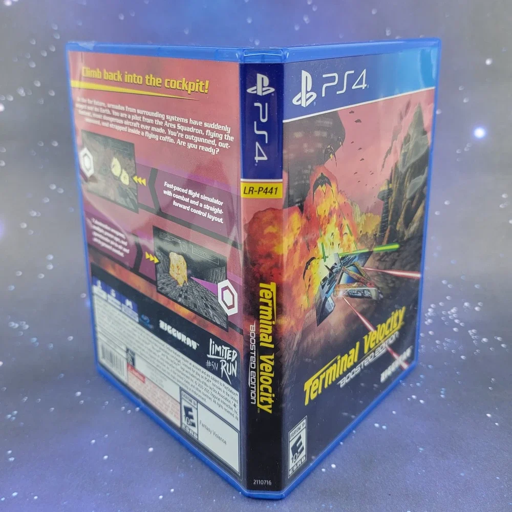 Terminal Velocity Boosted Edition PS4 Limited Run Games #581 Ziggurat LR-P441